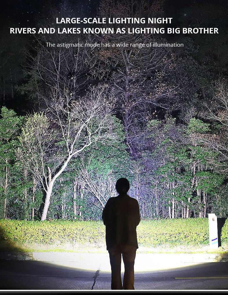 a person standing in front of a forest