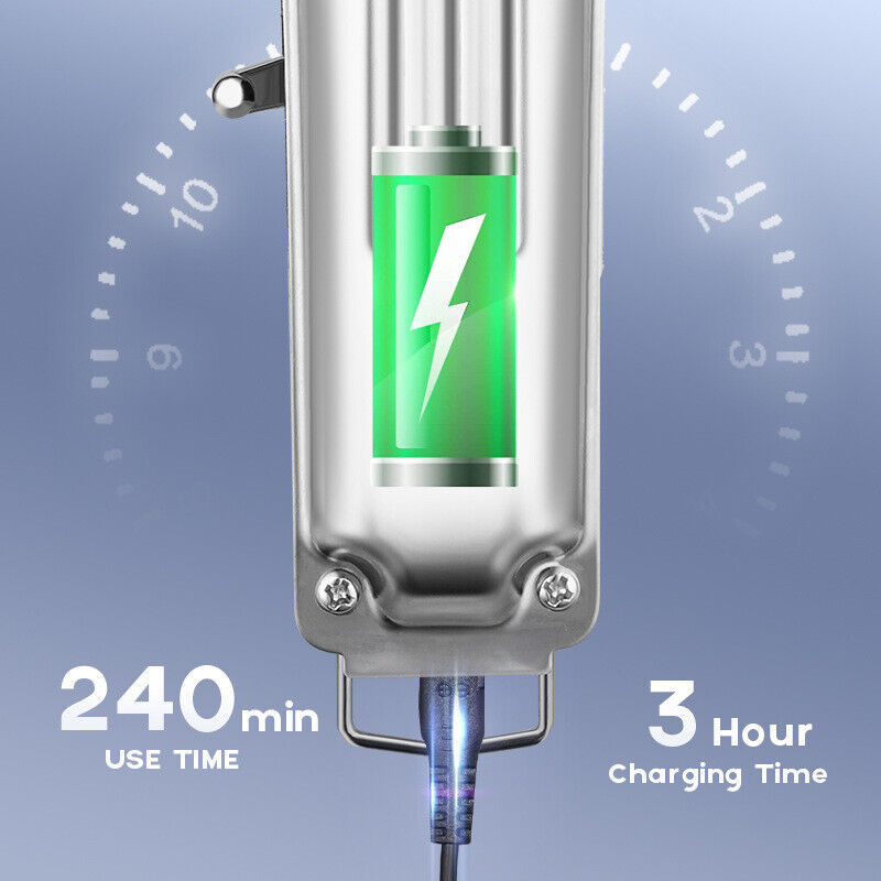 a battery charging device with a clock and numbers