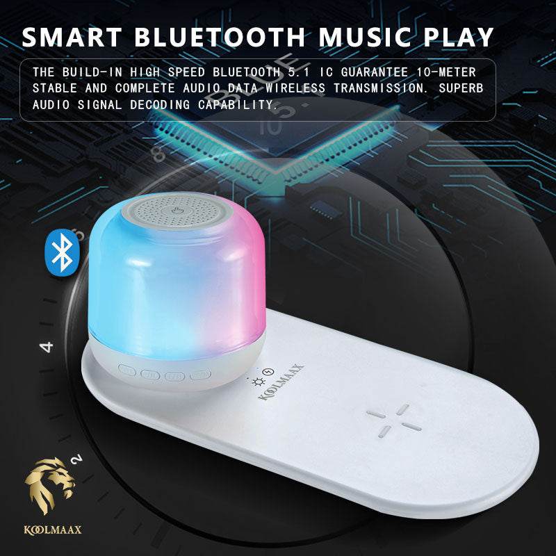 a bluetooth speaker on a device