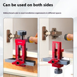 Aluminum Cabinet Door Installation Aid