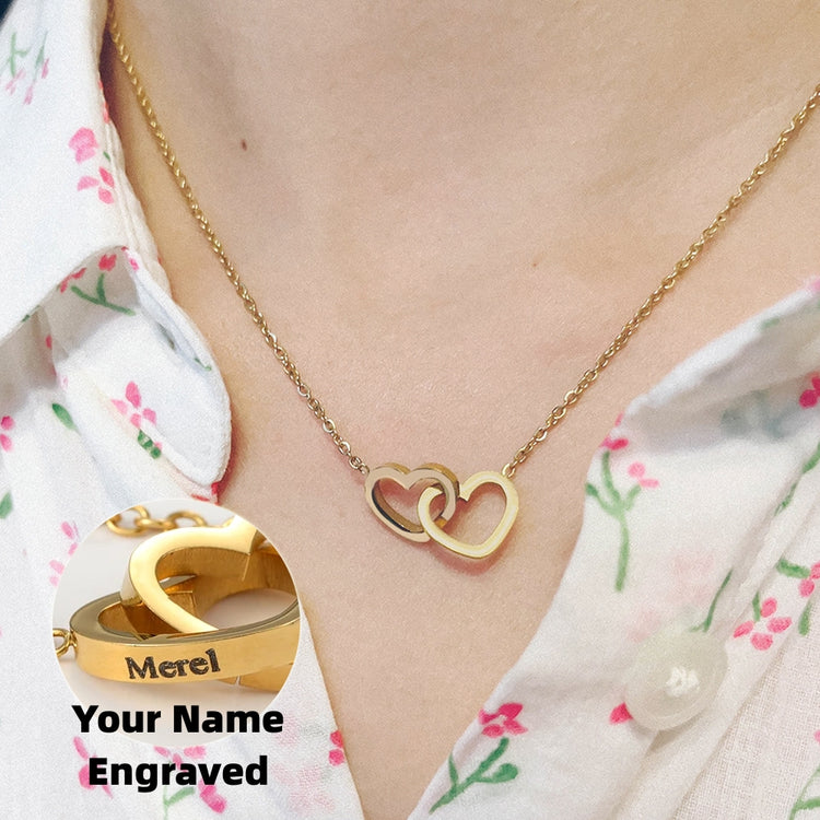 a person wearing a necklace