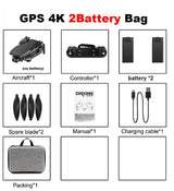 4K Camera Drone – Multiple Battery Configurations