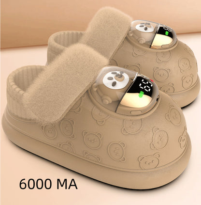 Electrothermal Couple Household Rechargeable Heating Shoes