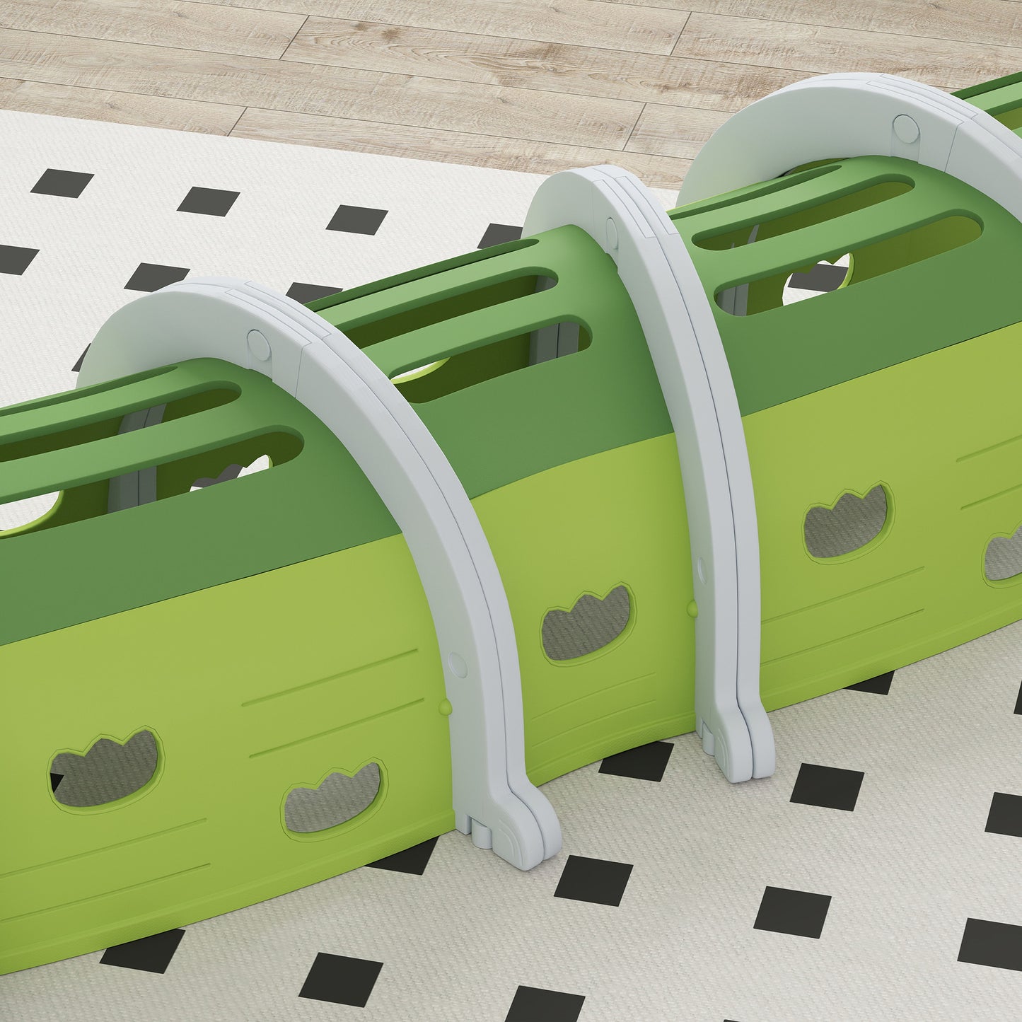 Crocodile Design Kids Play Tunnel for Kids to Crawl Through
