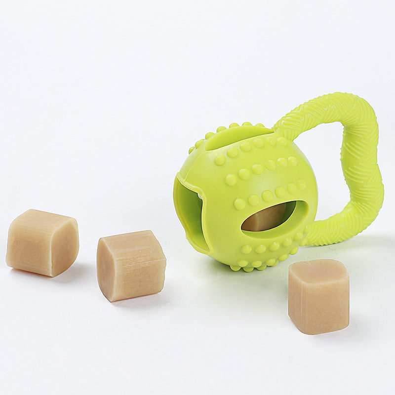 a toy with a handle and a few cubes