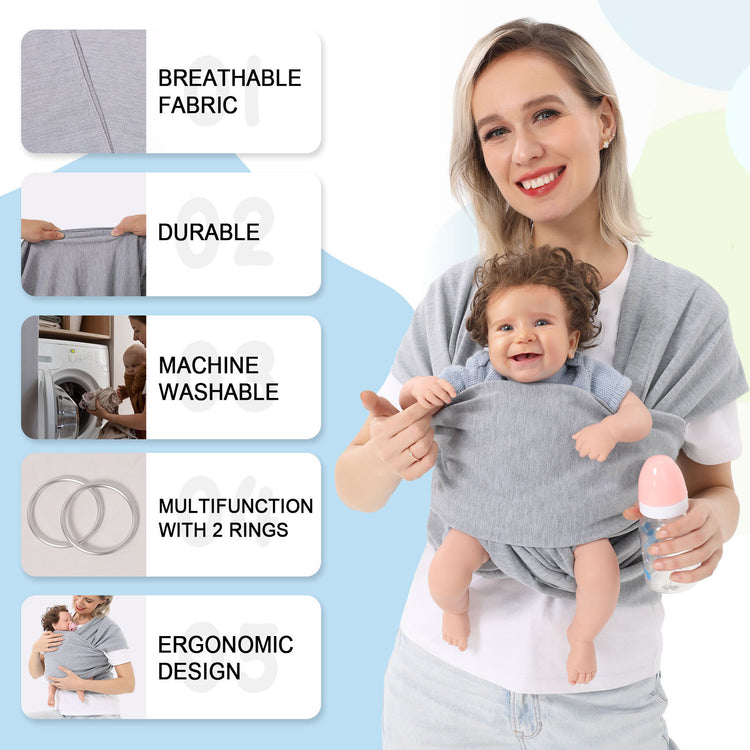 a woman holding a baby