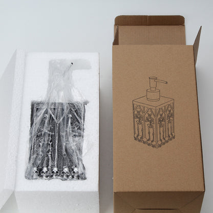 Skull Hand Sanitizer Bottled Resin Storage