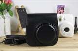 Compact PU Leather Camera Shoulder Bag