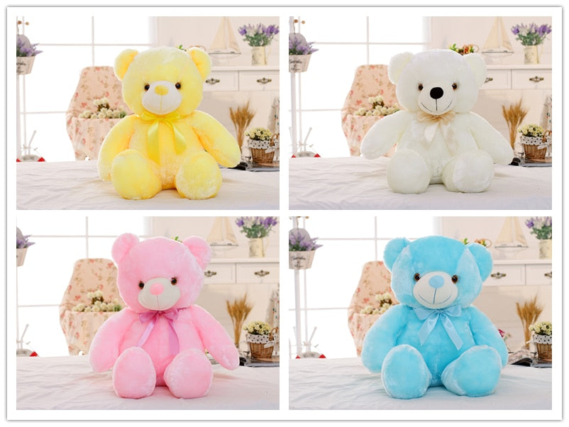 a group of stuffed animals