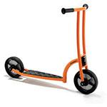 a scooter with a handlebar