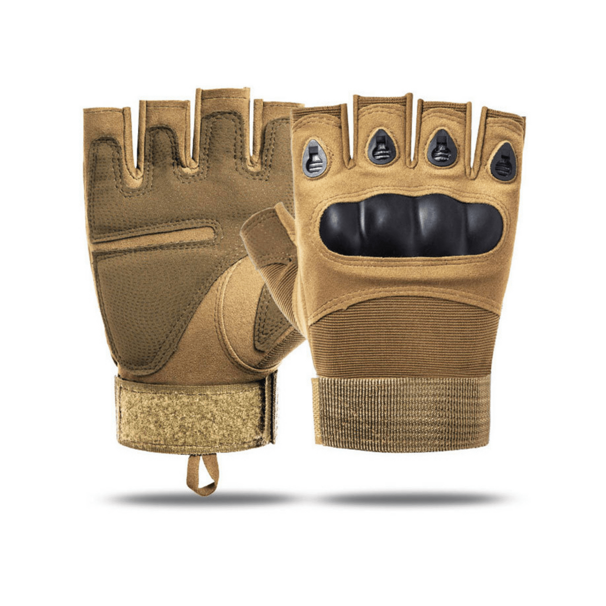 a pair of gloves with a black finger