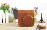 Compact PU Leather Camera Shoulder Bag