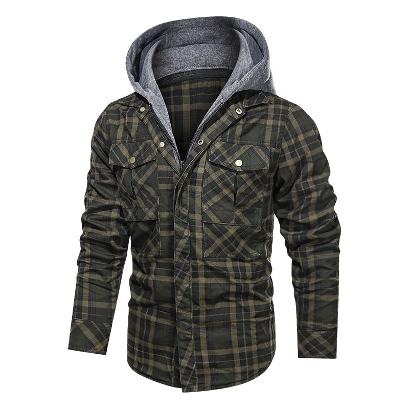 a jacket with a hood