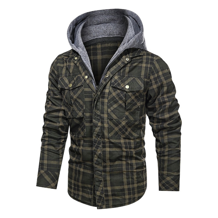 a jacket with a hood