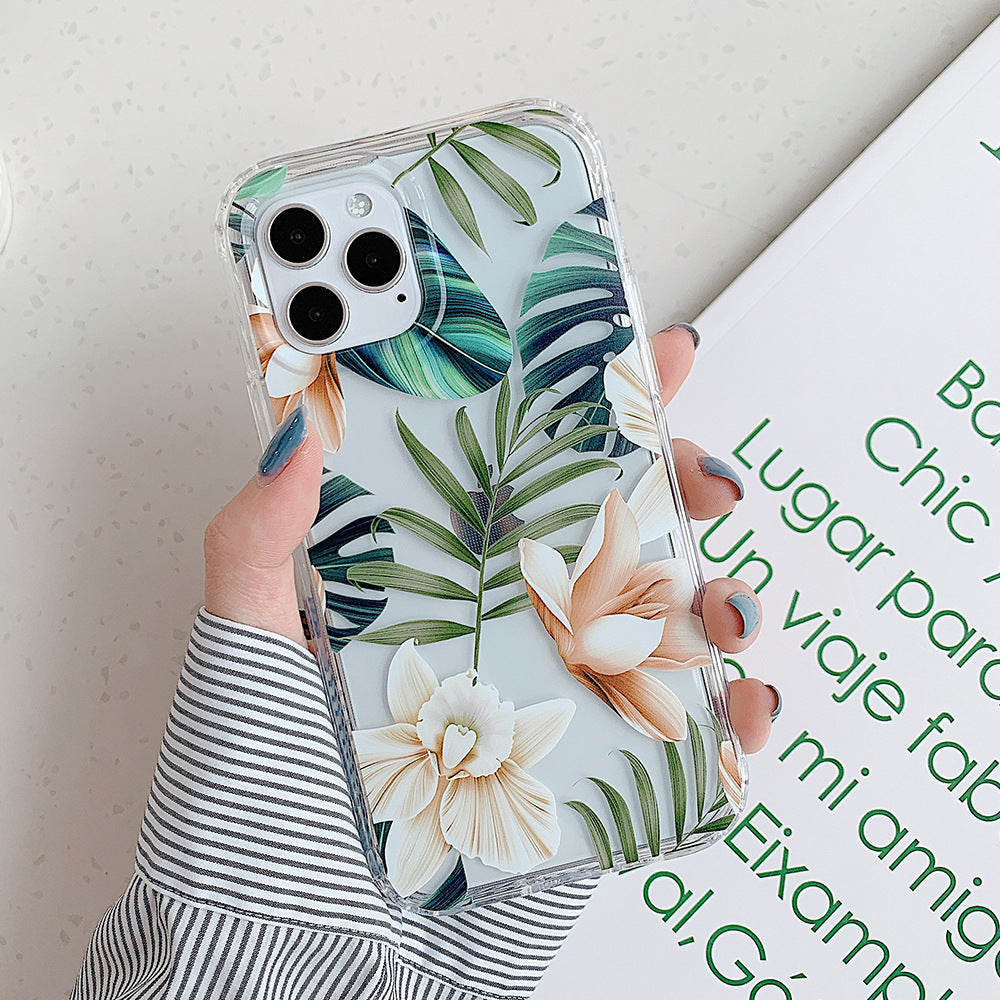 a hand holding a phone case