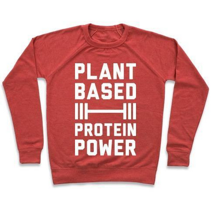 PLANT BASED PROTEIN POWER CREWNECK SWEATSHIRT