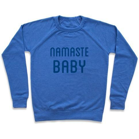 NAMASTE BABY CREWNECK SWEATSHIRT