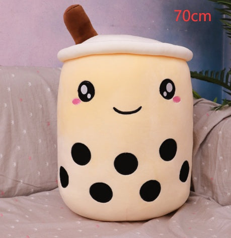 a large soft toy on a couch