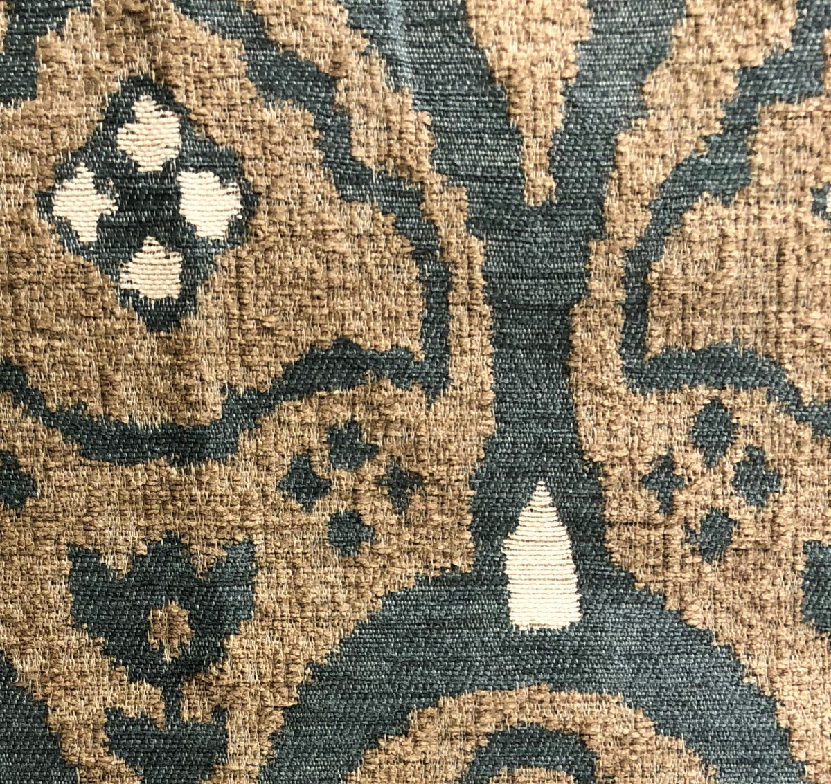 a close up of a fabric