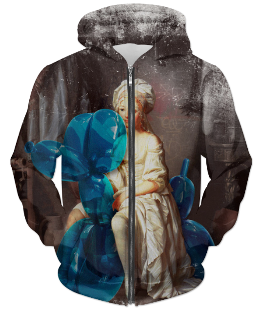 Pet UNISEX ZIP HOODIE