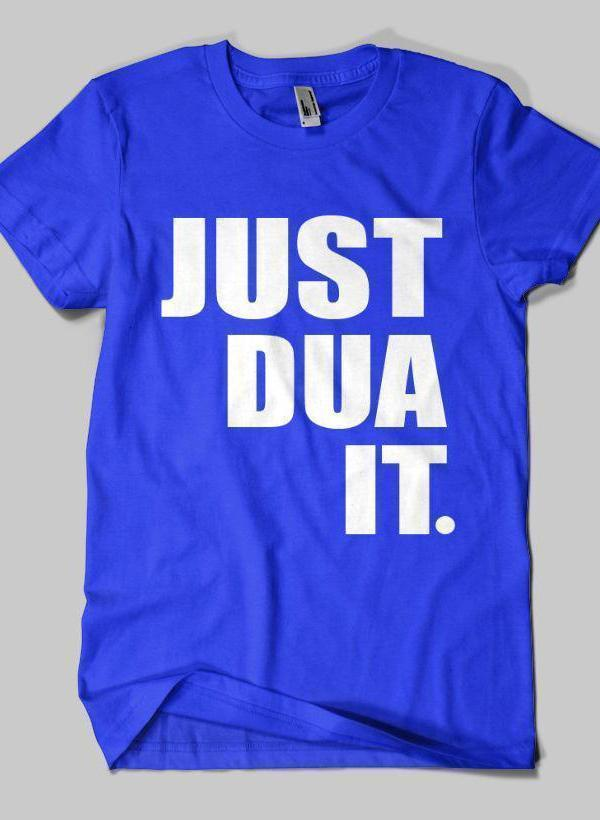 JUST DUA IT Islamic Half Sleeves T-shirt