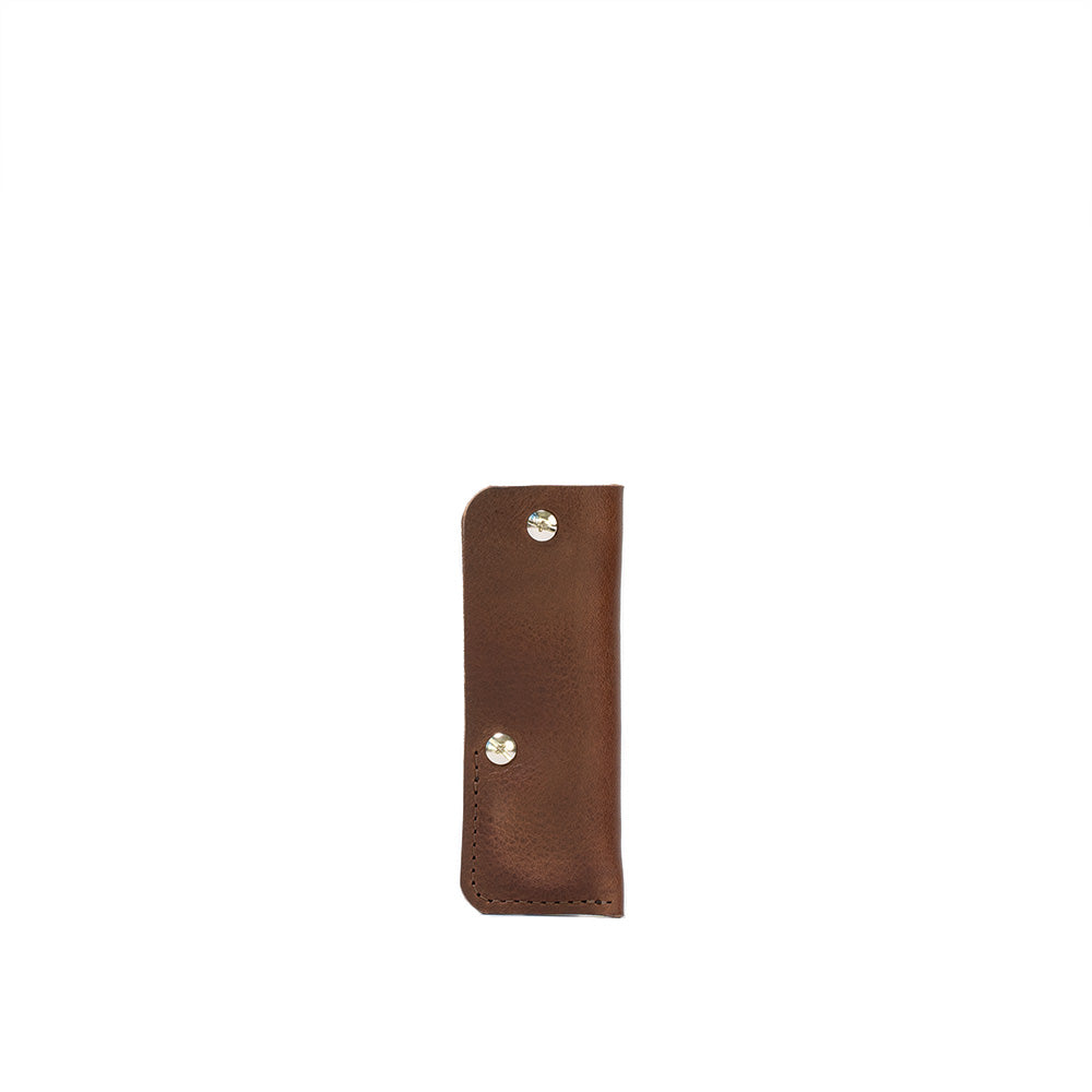 Leather AirTag Key Holder - The Minimalist