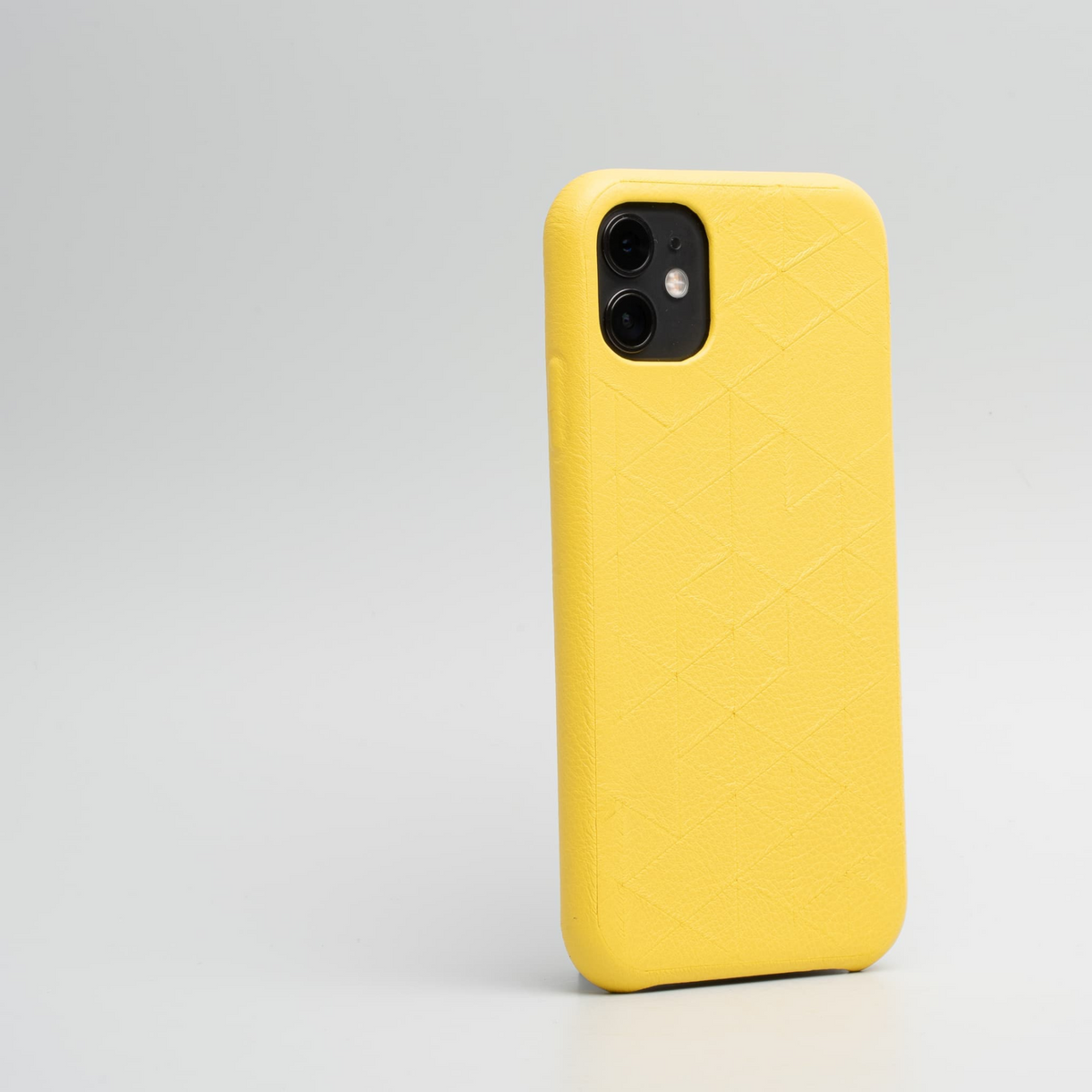 a yellow cell phone case