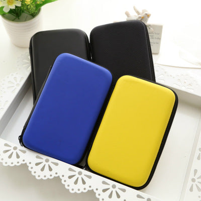 a group of colorful cases