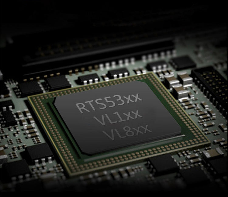 a close-up of a computer chip