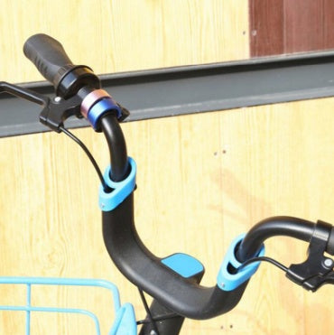a handlebars of a bicycle