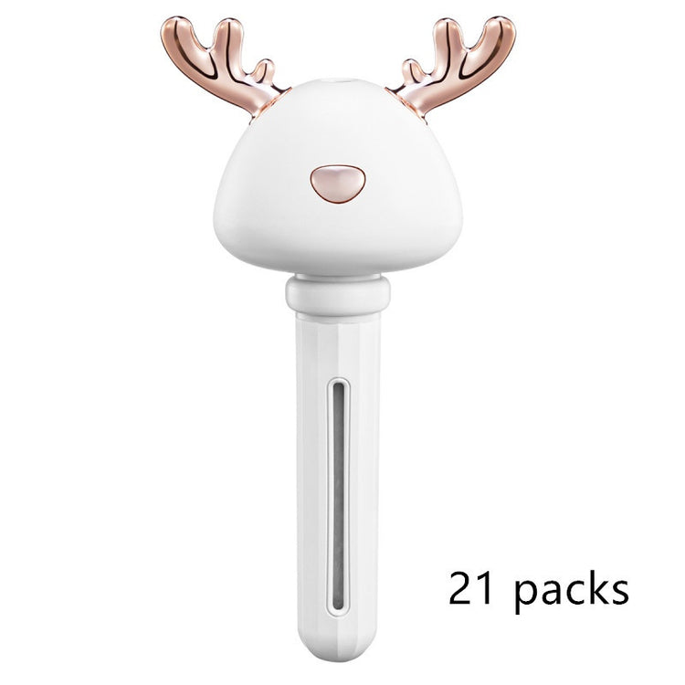 a white object with antlers