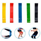Elastic Resistance Bands for Yoga and Fitness