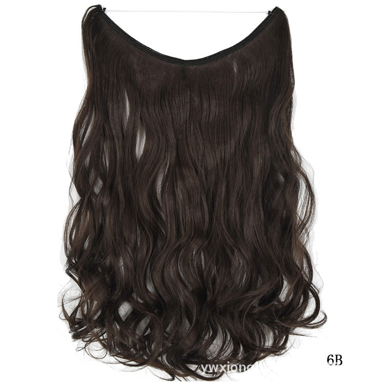 a piece of hair on a white background
