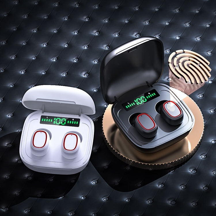 a pair of wireless earbuds