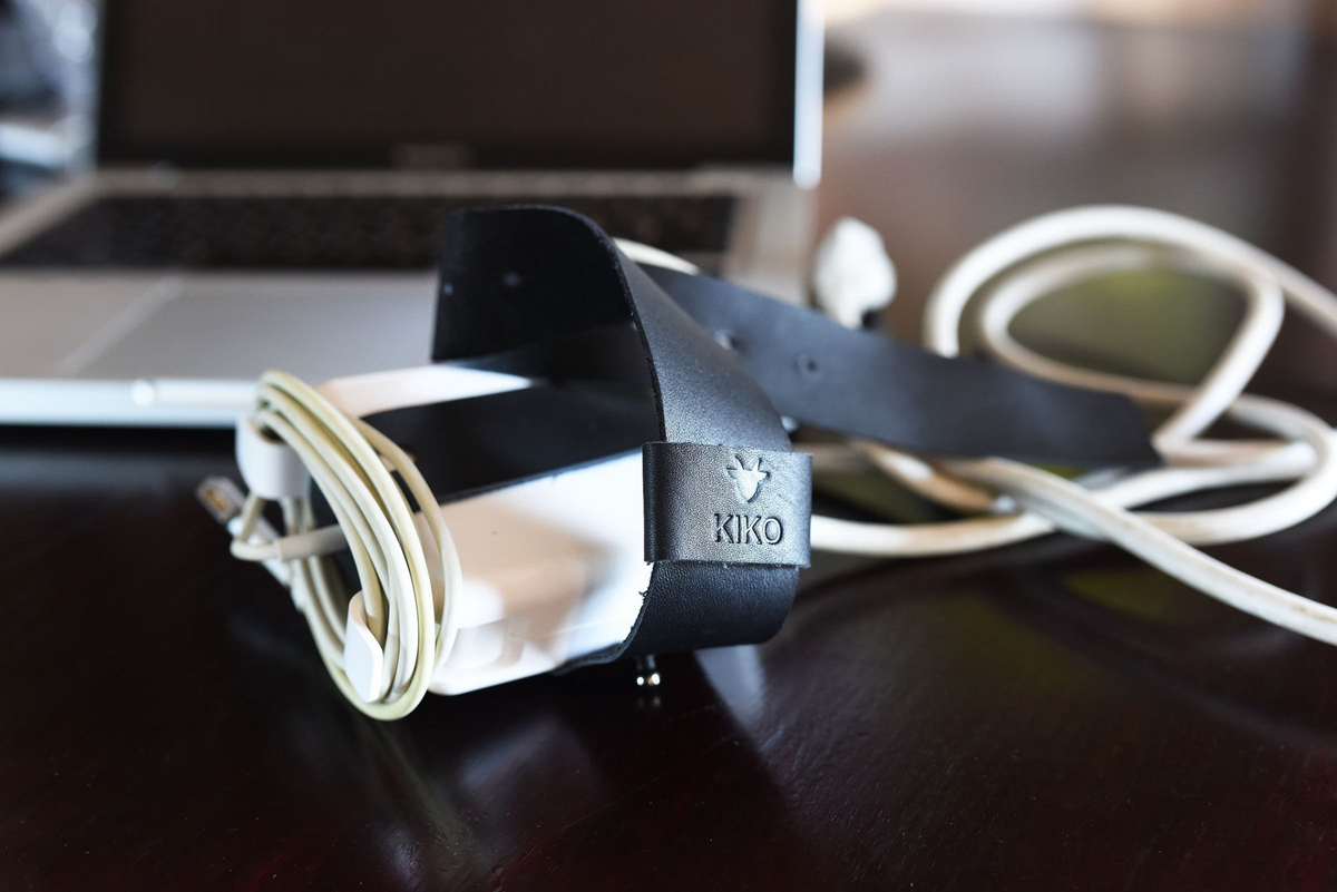 a device with a cable on the side