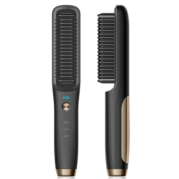 a close up of a hair straightener