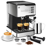 Geek Chef Espresso and Cappuccino Machine with Milk Frother