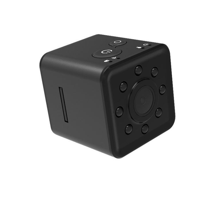 a black cube with round buttons