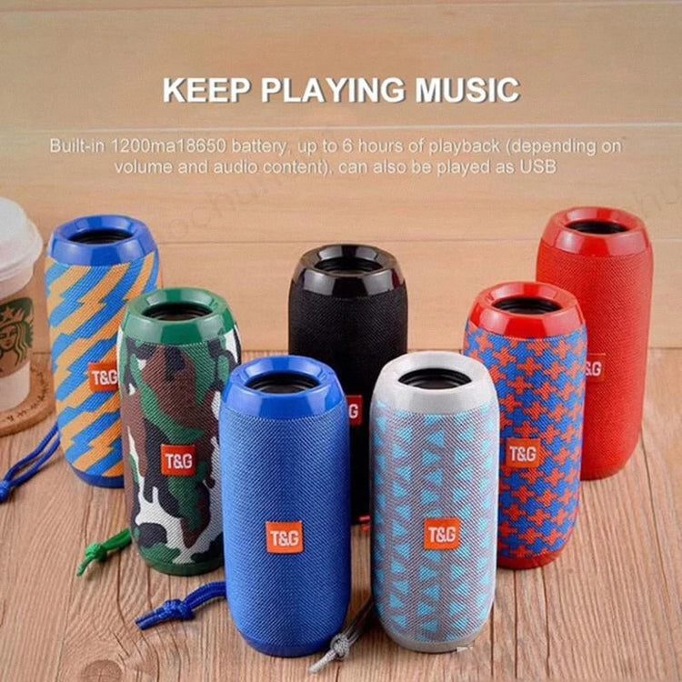 a group of colorful speakers