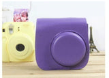 Compact PU Leather Camera Shoulder Bag