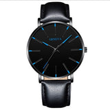 Quartz Watch with Mesh or Leather Strap