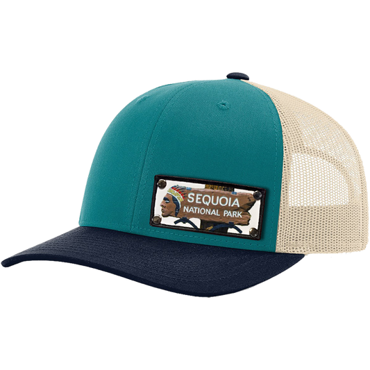 Sequoia National Park Sign on RCH115 Teal, Birch, Navy