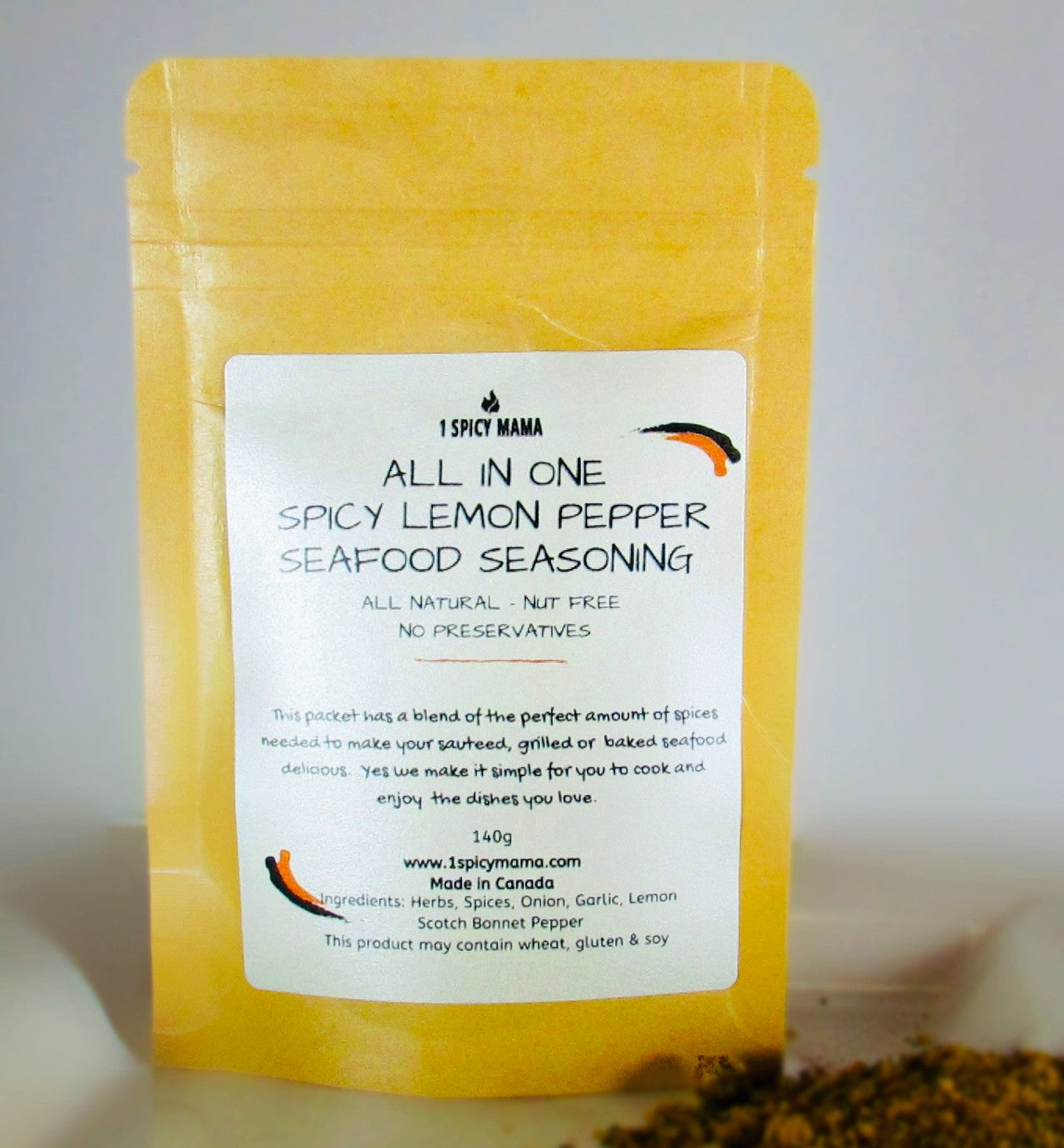 ALL IN ONE SPICY LEMON PEPPER SEAFOOD SEASONING