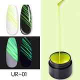 Luminous Spider Nail Art Gel Polish Set