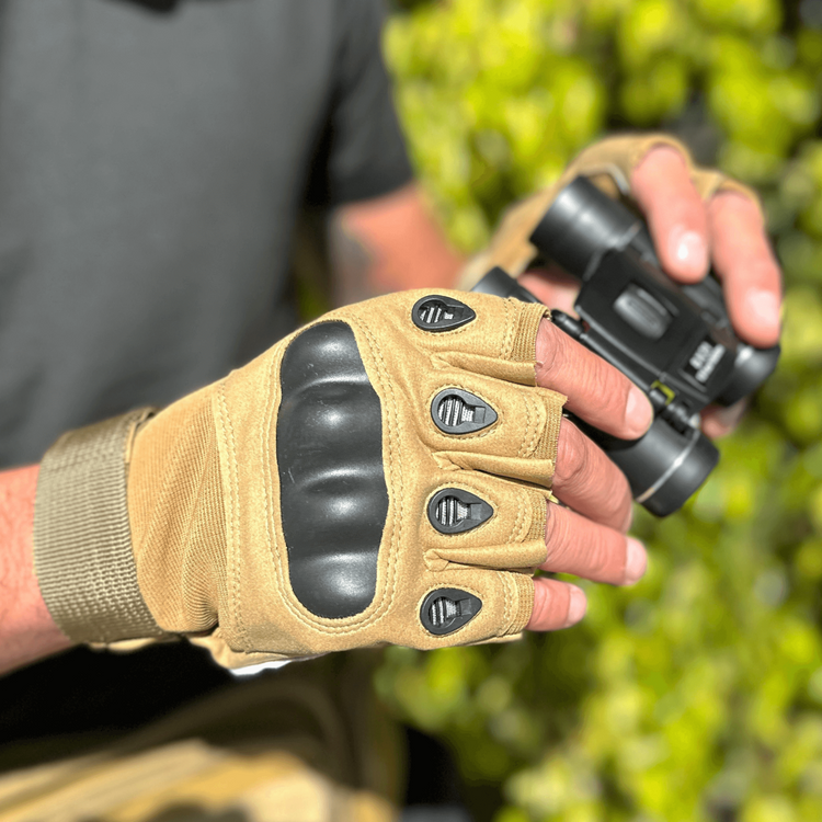 a person holding binoculars