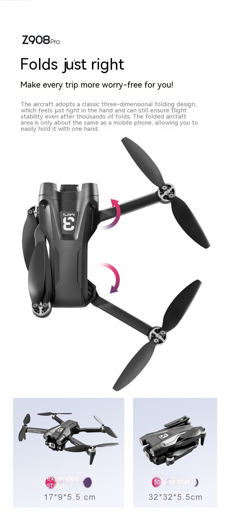 a black drone with black blades
