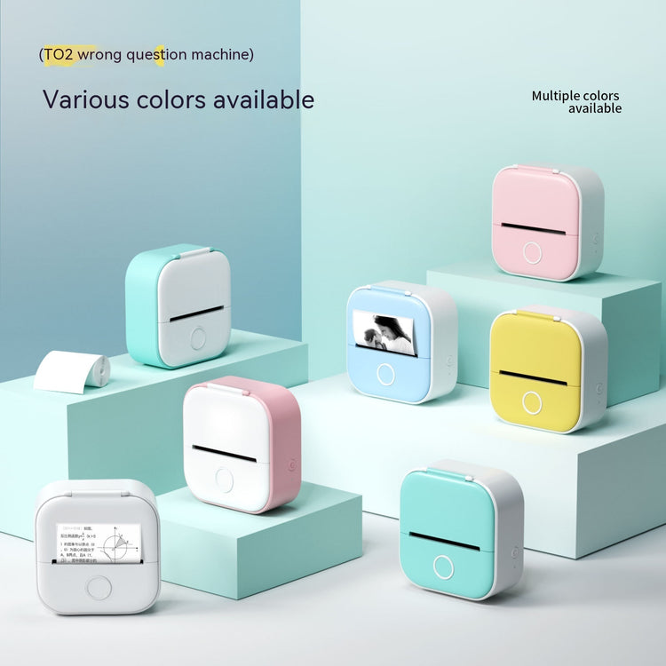 a group of colorful boxes on a podium