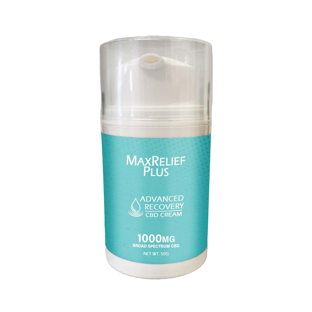 MaxRelief Plus CBD Cream For Pain | 1000mg - 2000mg
