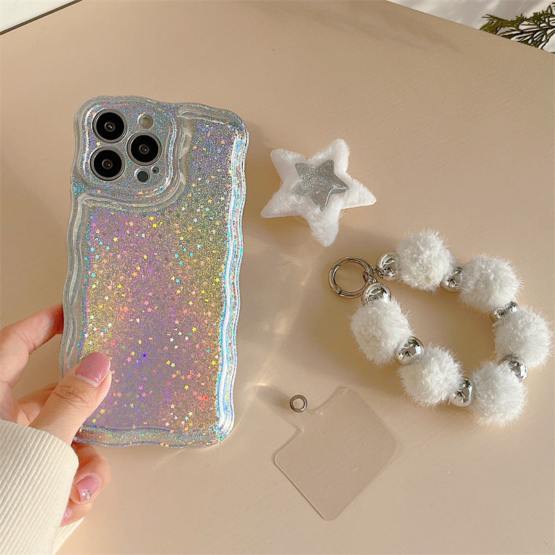 Plush Star Holder Phone Case