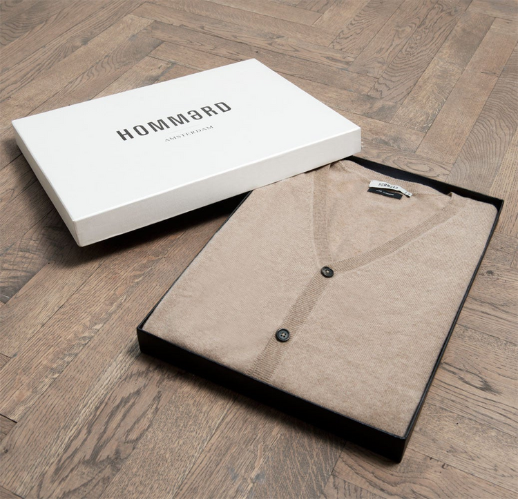 a sweater in a box